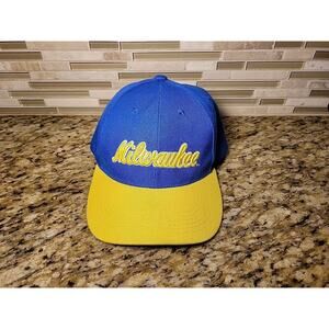 Milwaukee Brewers Hat Cap Adjustable MLB Baseball Strapback
